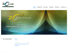 Tablet Screenshot of 3clab.com